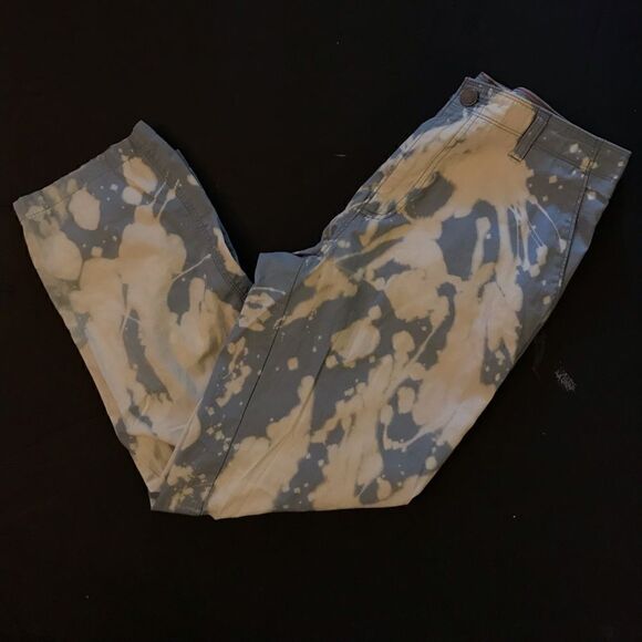 HAGAR BLEACHED TIED CHINO PANT - Picture 1 of 3
